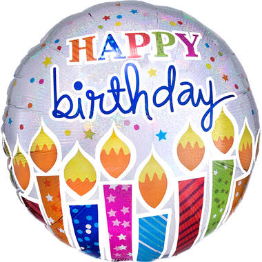 Geburtstagskerzen (81x81cm)