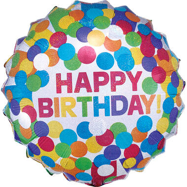 Jumbo Primary Regenboog Bday 71x71