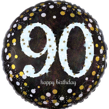 Holografisch Sparkling Birt (45cm)