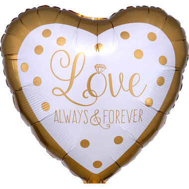 Sparkling Goud Wedding (45cm)