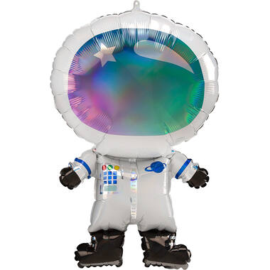 Shape Holo Iridscnt Astronaut 50x76