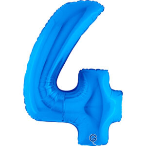 Number 4 Blue 40inc