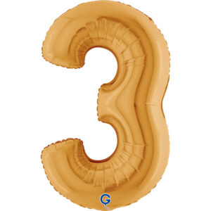 Number 3 Gold 40inc