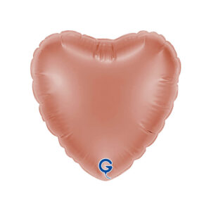 Heart 04inc Rose Gold