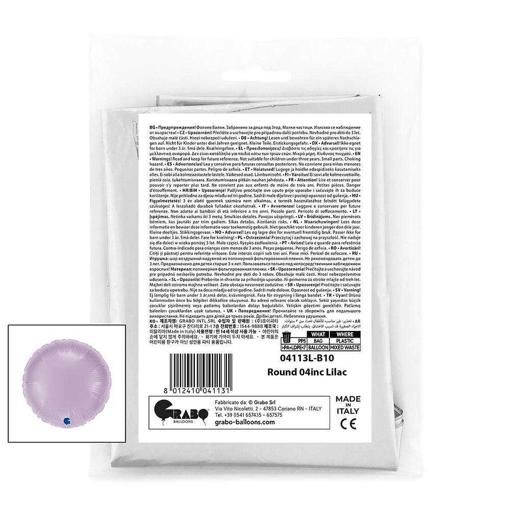 Rond 10cm Lilac