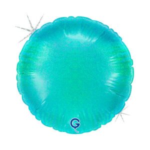 Round 04inc Glitter Holographic Tiffany