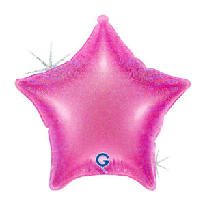 Star 04inc Glitter Holographic Fuxia
