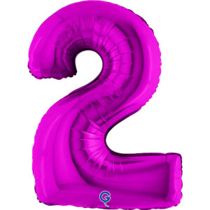 Number 2 Purple 40inc