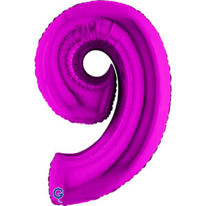 Number 9 Purple 40inc
