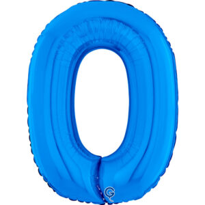 Number 0 Blue 07inc