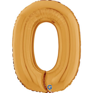 Number 0 Gold 07inc
