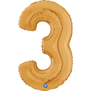 Number 3 Gold 07inc