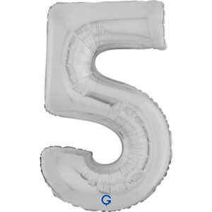 Number 5 Silver 07inc