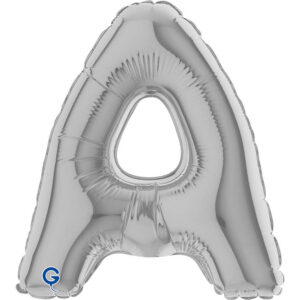 Letter A Silver 07inc