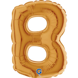 Letter B Gold 07inc