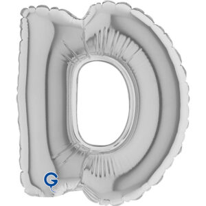 Letter D Silver 07inc