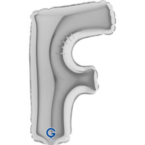 Letter F Silver 07inc