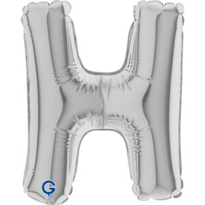 Letter H Silver 07inc