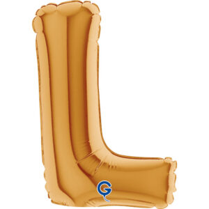 Letter L Gold 07inc