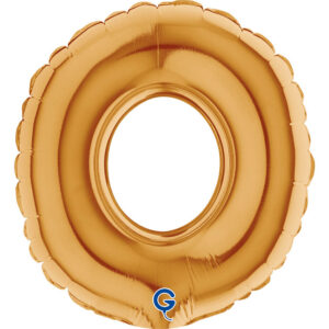 Letter O Gold 07inc