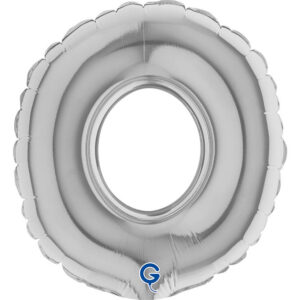 Letter O Silver 07inc