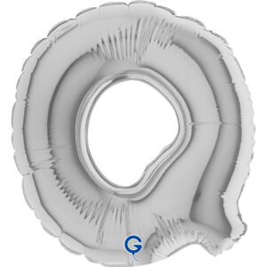 Letter Q Silver 07inc