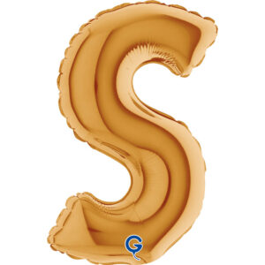 Letter S Gold 07inc