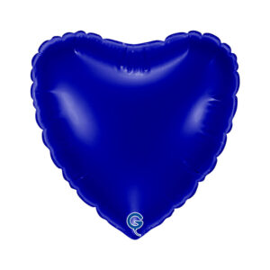 Heart 09inc Blue Capri