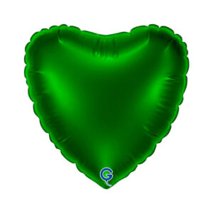 Heart 09inc Dark Green