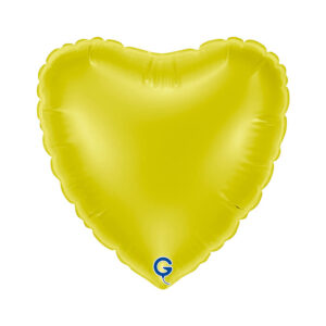 Heart 09inc Yellow