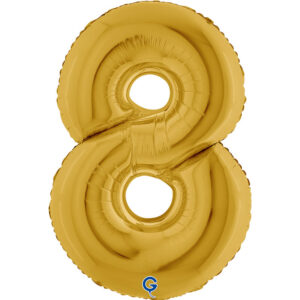 Number 8 Gold 5 40inc