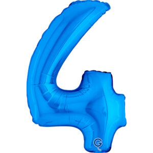 Number 4 Blue 14inc