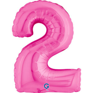 Number 2 Fuxia 14inc
