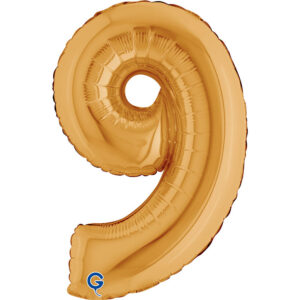 Number 9 Gold 14inc
