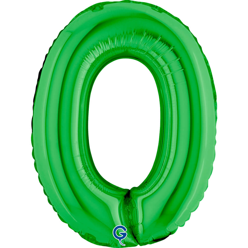 Cijfer 0 Groen 36cm