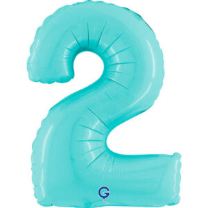 Number 2 Pastel Blue 14inc