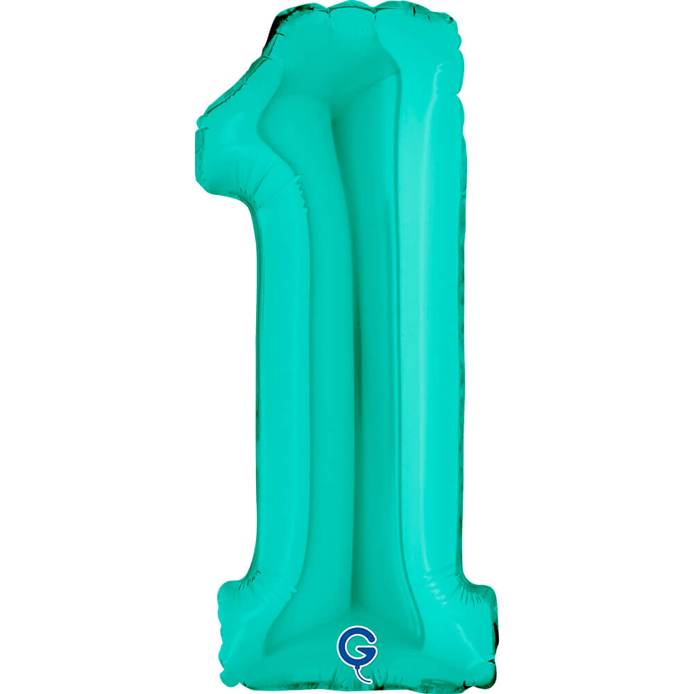 Cijfer 1 Tiffany 36cm