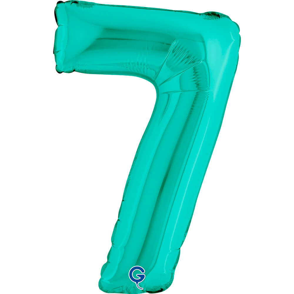 Cijfer 7 Tiffany 36cm