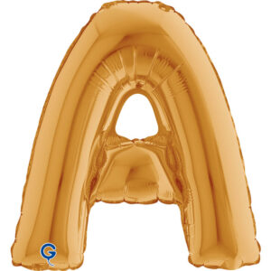 Letter A Gold 14inc