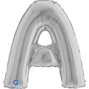 Letter A Silver 14inc