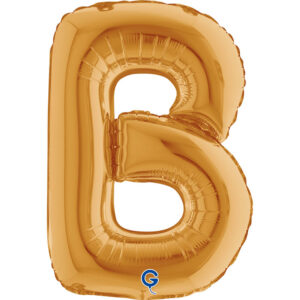 Letter B Gold 14inc