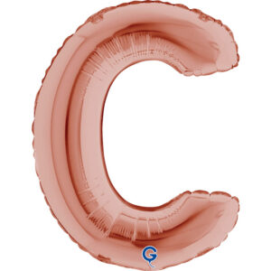 Letter C Rose Gold 14inc