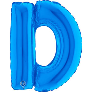 Letter D Blue 14inc