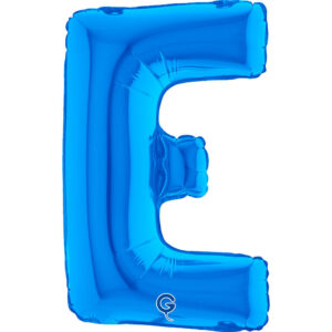 Letter E Blue 14inc