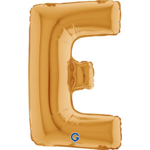 Letter E Gold 14inc