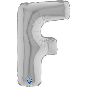 Letter F Silver 14inc