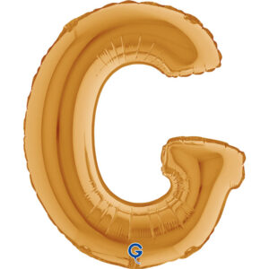 Letter G Gold 14inc