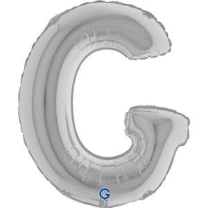 Letter G Silver 14inc