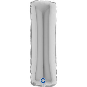 Letter I Silver 14inc