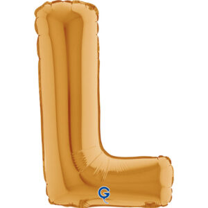 Letter L Gold 14inc